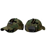 2 in 1 Eye Shade Baseball Cap Adjustable Cotton Blend Camouflage