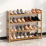 4 Tier Shoe Storage Rack Multi Layer Organizer for Entryways