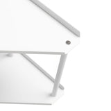 2-Tier Storage Rack – Perfume & Skincare Organizer for Home White