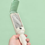 Pet Hair Remover Roller Reusable Pet Fur Remover for Couch Auto Seat Carpet Bedding Clothing White