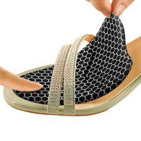 2 Pair of High Heel Comfort Pads Anti Slip Foot Cushion Women Heel Inserts Black