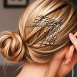 U Shaped Hair Clips Kit Hair Pin for Women Bobby Pins For Buns Black