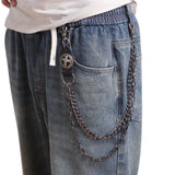 Punk Style Key Chain Wallet Chain for Jeans Pants Men Women Style 2