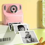 Instant Print Camera Set Christmas Gift Pink