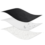 Water-Resistant Blanket Reversible Soft Flannel Blanket for Bed Sofa Camping Black