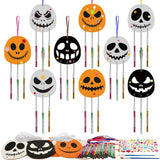 3D Wooden Wind Chime Craft Kit for DIY Wind Chimes Decorative Ornament Halloween Style