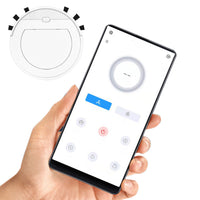 Mobile Phone APP Control Robot Vacuum Cleaner USB Rechargeable Smart Cleaning Sweeper