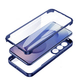 Full Cover Protective Case Compatible With Samsung S26 Series Blue