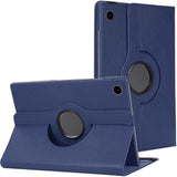 360 Rotating Case for Samsung Tab A9 Plus 11 Inch Tablet Leather Stand Case Cover Dark Blue