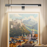 Rechargeable Wireless LED Wall Picture Light with Motion Sensor for Art Black