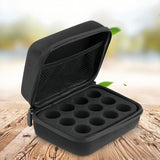 12-Compartment Insulin Storage Case Portable Organizer Bag with Mesh Compartments Protective Foam Lining Travel Case