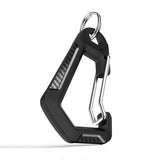Compatible with Airpods Pro 3 Case Automatic Lock with with Carabiner Clip and Kickstand Black