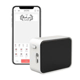 Portable Bluetooth Thermal Label Printer Inkless Sticker Printer for Home Office White