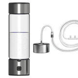 2-in-1 Hydrogen Water Generator 460ML Hydrogenated Water Bottle for Home Office Travel