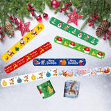 100Pcs Slap Bracelets Party Favors Birthday Gifts Decorations for School Holiday Style 3