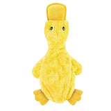 Interactive Plush Duck Dog Toy – Chew Toy for Small Dogs Yellow