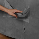 Recliner Cover Non Slip Stretch Recliner Couch Covers Recliner Chair Cover Grey