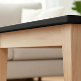 2 PCS 2m Self Adhesive L Shaped NBR Foam Table Edge Guards Black