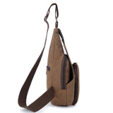 Men's Crossbody Bag Chest Sling Bag for Travel Hiking