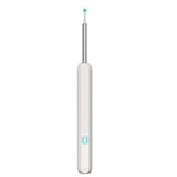 Ear Cleaner Ear Wax Cleaner Ear Camera Otoscope with Light Cleaner Removal Kit White