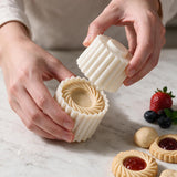 5PCS 2-in-1 Double-Sided Sunflower Cookie Stamp Pastry Mold for Baking Biscuits