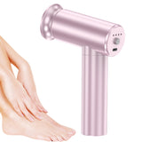 Electric Foot Callus Remover Pedicure Tool with 60PCS Sandpaper Refills Foot Scrubber Pink