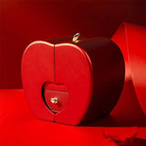 Eternal Preserved Rose Gift Box with Necklace for Mom Wife Girlfriend Gold