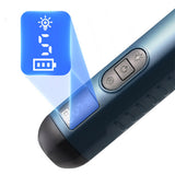 Upgraded 5-Speed Pet Nail Grinder with Led Light for Small Medium Large Dogs & Cats Blue