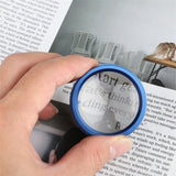 30x40 Magnifying Loupe Eye Glass Magnifier Jewelry Watch Repair Tool Blue