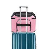 Pet Carrier Cat Travel Bag Portable Soft Sided Comfort Case Pink