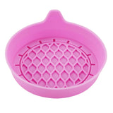 4PCS Car Cup Holder Coaster Silicone Non-Slip Cup Holder Insert Pink