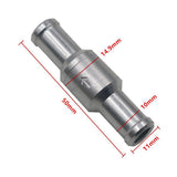 2 PCS One Way Non Return Check Valve for Fuel Petrol Diesel Large