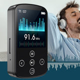 Multi-functional Clip-on MP3 Player HiFi Sound Bluetooth Music Voice Recorder FM Radio
