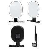Shower Mirror Fogless for Shaving Anti-Fog Shaving Mirror with Razor Holder for Shower Room Round