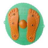 Waist Twisting Disc Resistance Twist Board Balance Fitness Trainer Green