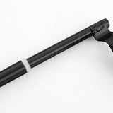 Adjustable No Drill Stainless Steel Dish Towel Holder for Cabinet Door Kicthen Towel Rack Black