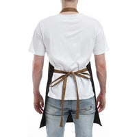 3 Pockets Cooking Apron Kitchen Letters Printed Adjustable Apron Style 1