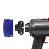 Vacuum Filter and Motor Back Cover Replacement Kit for Dyson V7 V8 Grey