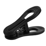 30 PCS Anti Slip Clips for Garments Socks Snacks Hanger Clips for Home Black