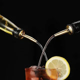 12Pcs Liquor Pour Spout With Dust Caps - Bottle Pourers for Alcohol Gold