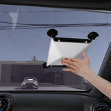 Adjustable Suction Cup Mount Compatible with Starlink Mini with Sunroof Car Window Black