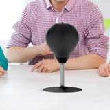 Desktop Punching Speed Ball with Clamp and Suction Cup Black