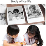 Bluetooth Mini Pocket Printer Thermal Printer Inkless Photo Printer for Learning Assistance Study Notes White