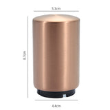 Automatic Bottle Cap Opener Stainless Steel Push Down Beer Opener with Cap Retention Function Rose Gold