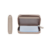 Men's Credit Card Holder Leather Wallet Business Case Slim ID Purse Gray