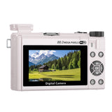 8K Digital Camera with Flip Screen WIFI Remote Control for Photography Light Pink