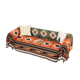 Aztec Style Throw Blanket Bohemian Sofa Blanket Cover for Couch Chair Bed Home Outdoor Beach Travel Style 3