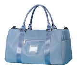 30L Gym Duffel Bag Waterproof with Shoe Compartment for Weekend Trips Royal Blue