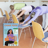 Chair Yoga Notebook for Seniors Strength Balance & Wellness Exercises Blue