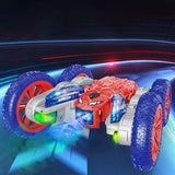 2.4GHz RC Spider Stunt Car 4WD Rotating Spray Off-Road Car Toy with Light